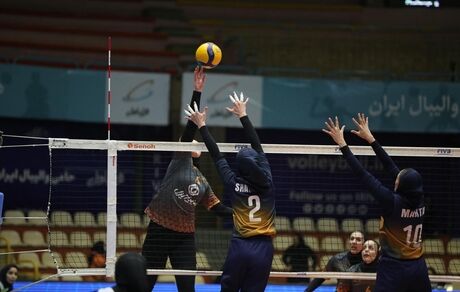 سایپا برنده فینال اول لیگ برتر والیبال بانوان