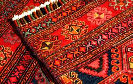 رونمایی از بزرگترین گلیم دستبافت در نمین/گلیم عنبران جهانی است