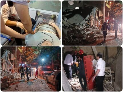 هفت مصدوم در حادثه انفجار یک واحد مسکونی و کافی شاپ در نیشابور