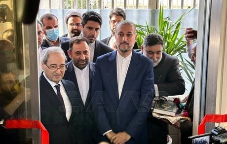 ساختمان جدید بخش کنسولی سفارت جمهوری اسلامی ایران در سوریه افتتاح شد