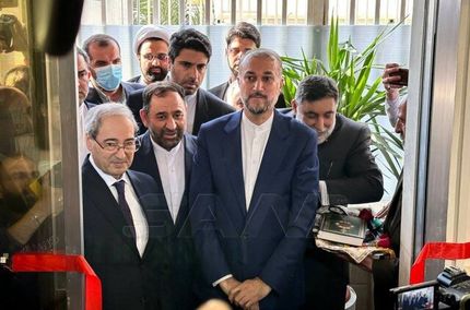 ساختمان جدید بخش کنسولی سفارت جمهوری اسلامی ایران در سوریه افتتاح شد