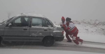 آماده‌باش هلال احمر برای بارش‌های زمستانه در ۱۹ استان کشور