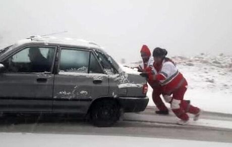 آماده‌باش هلال احمر برای بارش‌های زمستانه در ۱۹ استان کشور