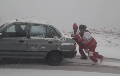 آماده‌باش هلال احمر برای بارش‌های زمستانه در ۱۹ استان کشور