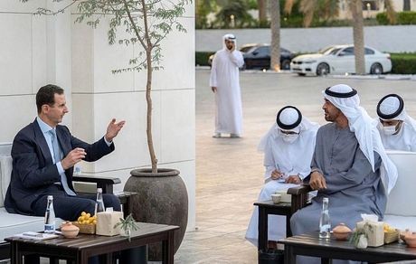 بشار اسد به امارات رفت / آمریکا واکنش نشان داد