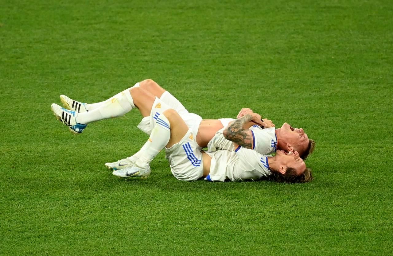 تصاویر اهدای جام قهرمانی لیگ قهرمانان اروپا ۱۲-۲۰۱۱