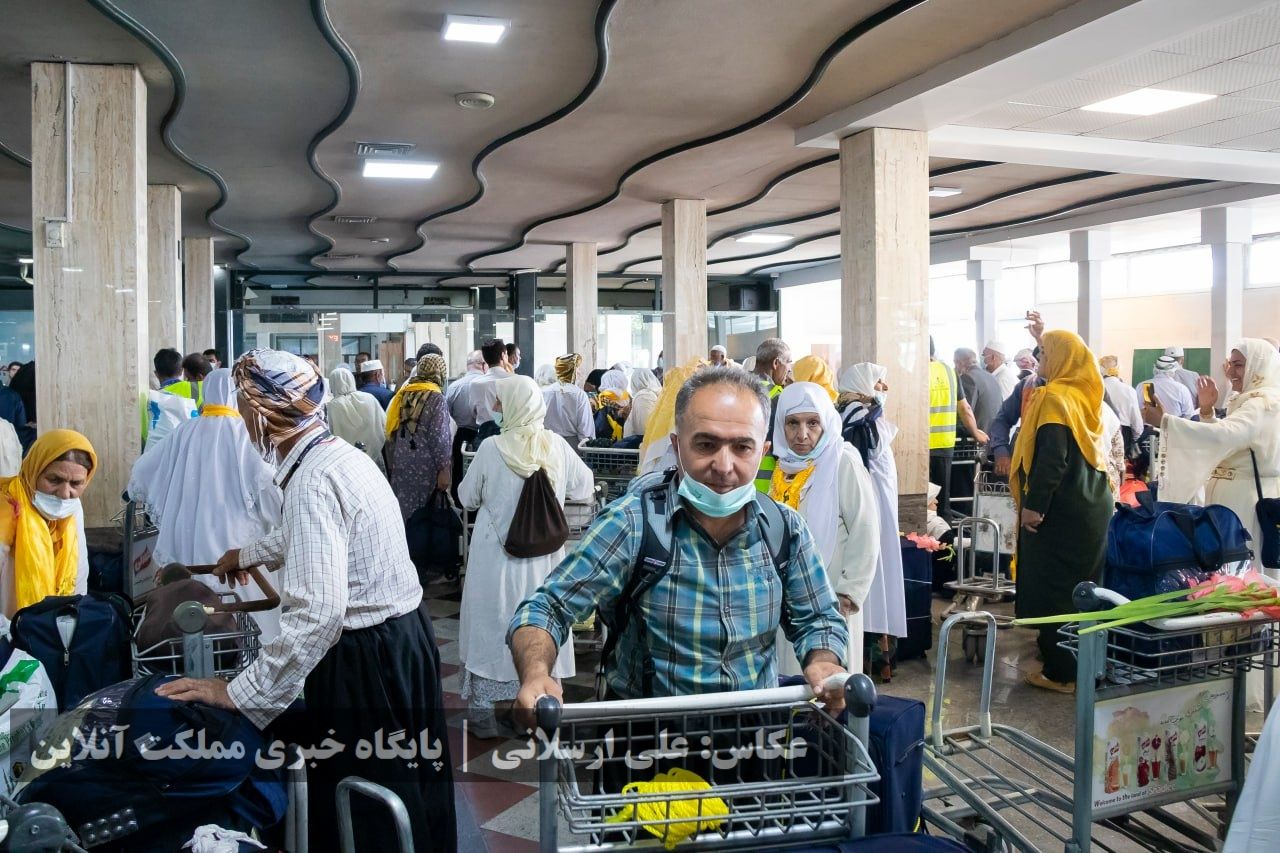 بازگشت حجاج آذربایجان‌غربی از سرزمین وحی