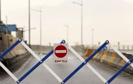 محور کندوان مسدود شد