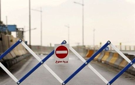 محور کندوان مسدود شد