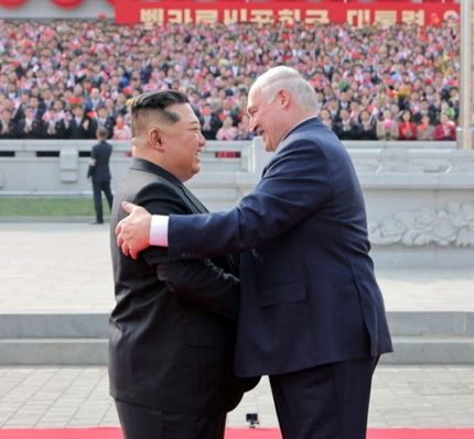 رئیس‌جمهور بلاروس به کره شمالی رفت