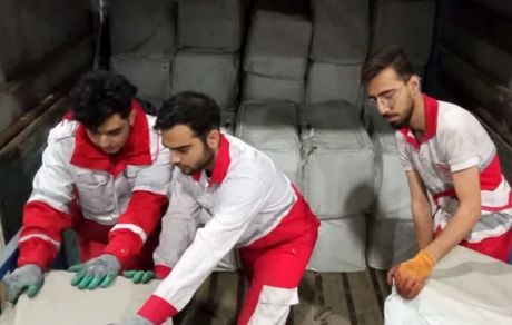 ارسال ۳۹۰ تن انواع محموله کمکی به مناطق زلزلهزده خوی