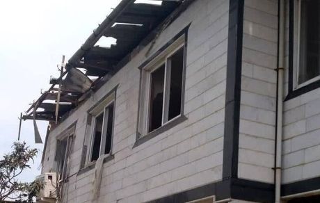 یک ساختمان در قائم شهر منفجر و دو نفر مصدوم شدند / دلیل: گاز شهری