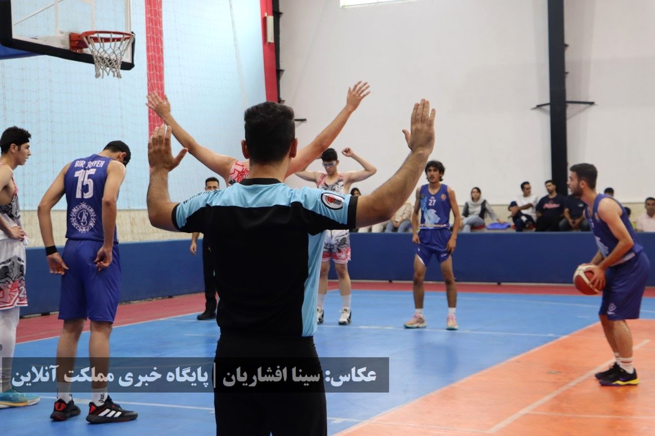 لیگ بسکتبال جوانان کشور در منطقه ۲ کشور از دید دوربین