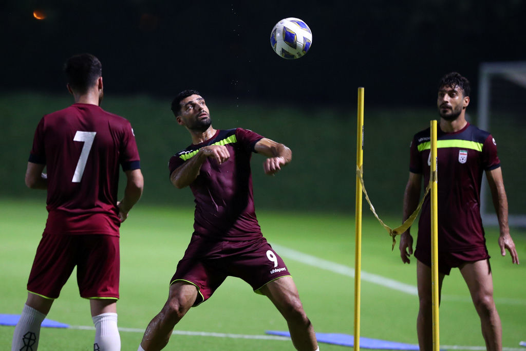 تیم ملی، اولین تمرین خود را در قطر برگزار کرد