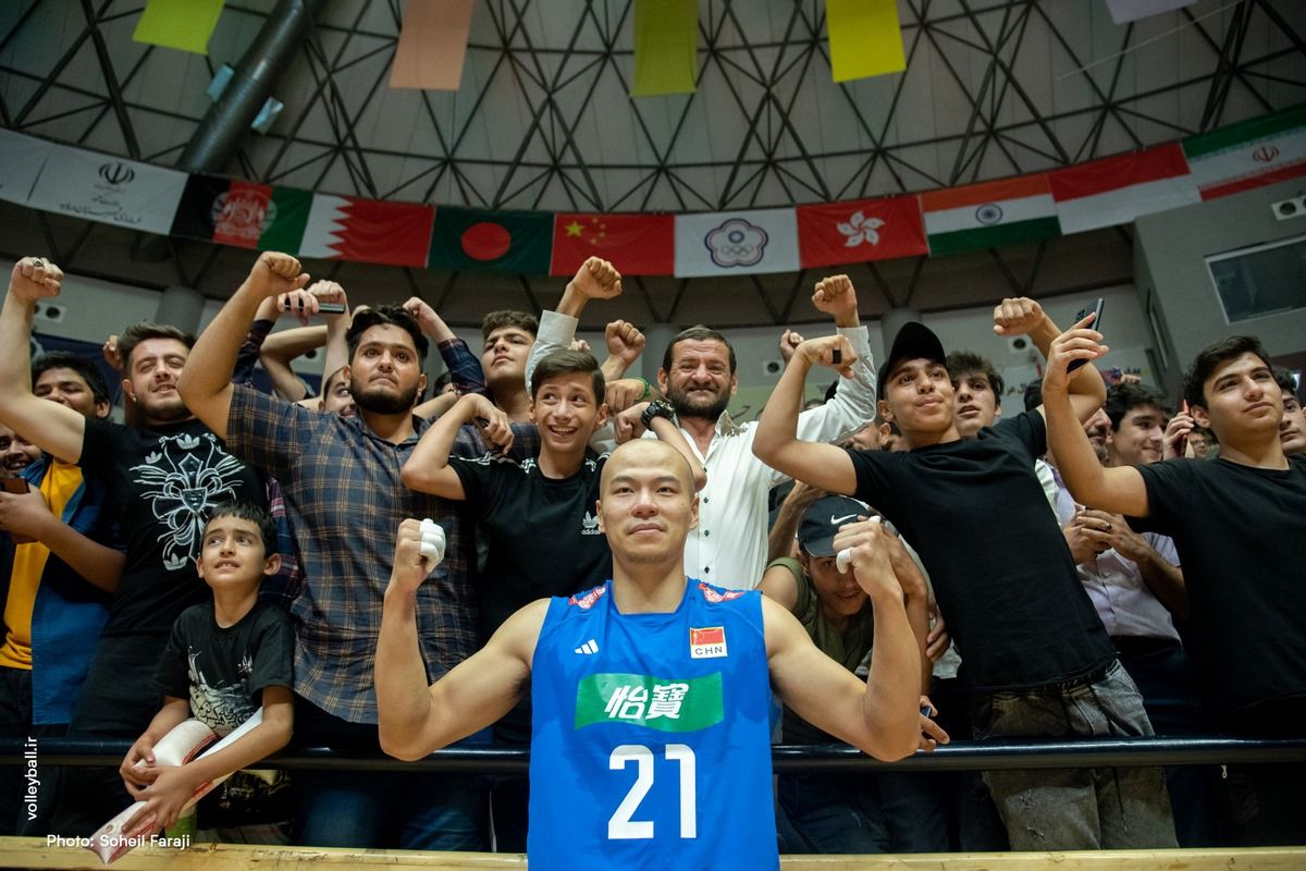 روز پنجم والیبال قهرمانی مردان آسیا در ارومیه