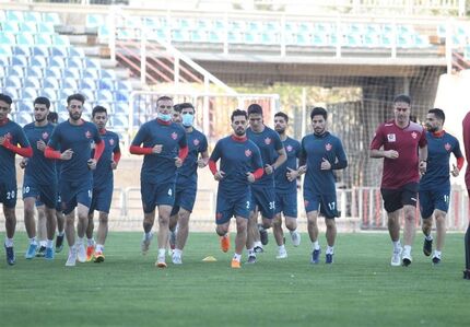 گزارش تمرین گروهی پرسپولیس