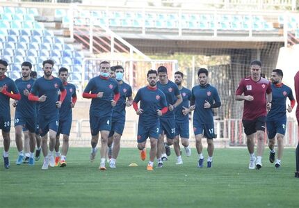 گزارش تمرین گروهی پرسپولیس