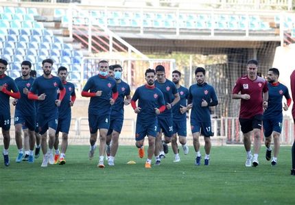 گزارش تمرین گروهی پرسپولیس