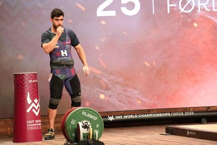 اولین وزنه‌بردار ایران در قهرمانی جهان، نهم شد