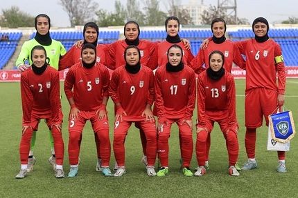 قهرمانی تیم ملی دختران کمتر از ۱۸ سال ایران در مسابقات کافا