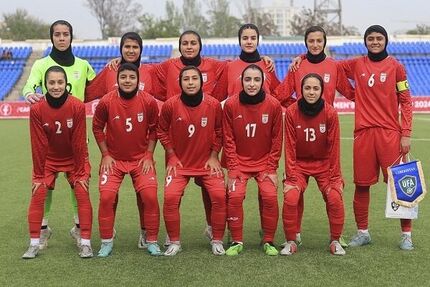 قهرمانی تیم ملی دختران کمتر از ۱۸ سال ایران در مسابقات کافا