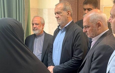 عیادت رییس جمهور از مجروحان حمله تروریستی و انفجار پیجرها در لبنان