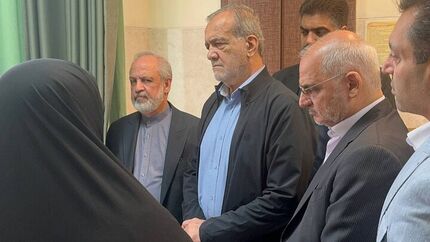 عیادت رییس جمهور از مجروحان حمله تروریستی و انفجار پیجرها در لبنان
