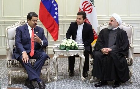 روحانی با رئیس‌جمهور ونزوئلا دیدار کرد