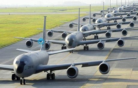 هواپیمای سوخت رسان آمریکایی در عراق سقوط کرد