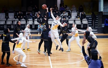 مهرسان در آستانه قهرمانی لیگ برتر بسکتبال بانوان