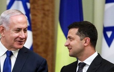 فرش قرمز نتانیاهو برای رئیس جمهور اوکراین