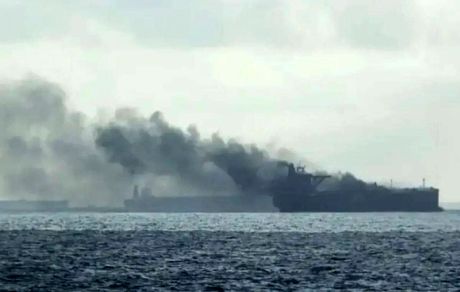 هدف قرار گرفتن یک نفتکش آمریکایی در خلیج فارس توسط نیروهای سپاه