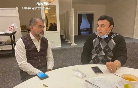 حضور خلیل‌زاده در اردوی استقلال