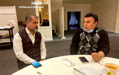 حضور خلیل‌زاده در اردوی استقلال