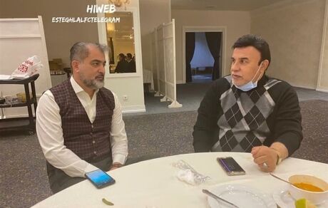 حضور خلیل‌زاده در اردوی استقلال