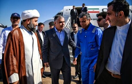 سفر وزیر نفت به جزیره خارگ
