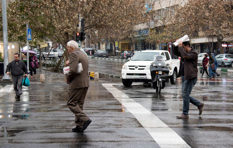 کاهش ۴ تا ۶ درجه ای دمای هوا و شدت یافتن بارشها در نیمه شمالی