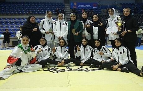 قهرمانی دختران تکواندوکار کشورمان در آسیا