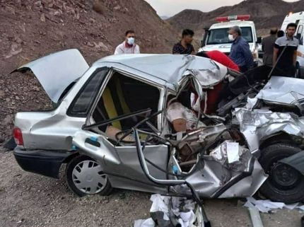 کاروان عروسی به عزا تبدیل شد.