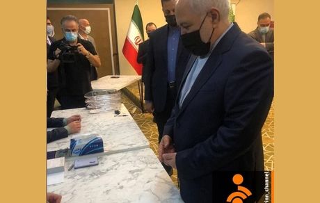 ظریف در آنتالیا رای داد