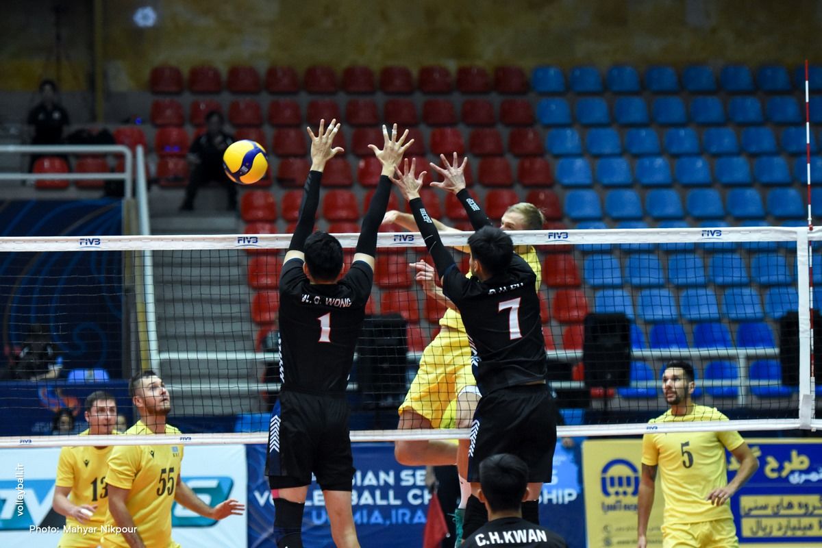 روز پنجم والیبال قهرمانی مردان آسیا در ارومیه