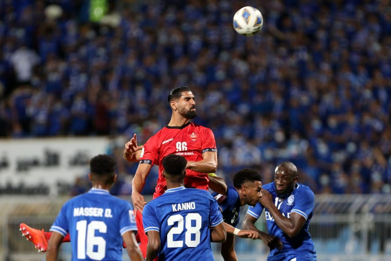 بازی پرسپولیس و الهلال از لنز دوربین