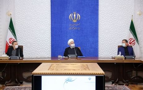 روحانی: اجازه نمی‌دهیم تکانه‌های اقتصادی توسعه کشور را تحت تأثیر قرار دهد