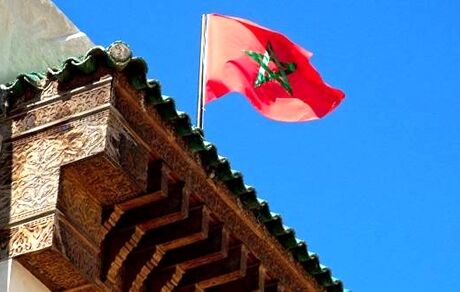 حمله به سفارت مراکش در برلین و اهانت به پرچم این کشور