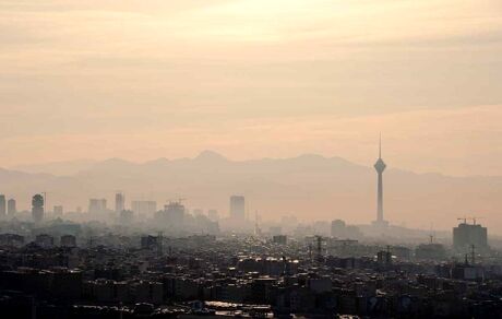 آلودگی هوای تهران در وضعیت نارنجی است