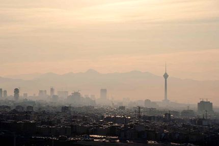 آلودگی هوای تهران در وضعیت نارنجی است