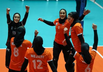 سایپا قهرمان نیم فصل لیگ برتر والیبال زنان شد