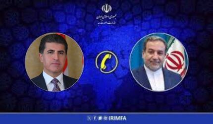 عراقچی با رئیس اقلیم کردستان عراق گفت و گو و رایزنی کرد