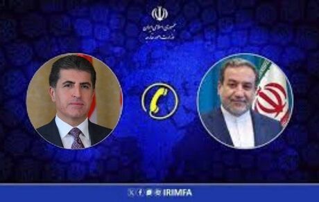 عراقچی با رئیس اقلیم کردستان عراق گفت و گو و رایزنی کرد