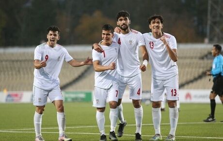 دومین پیروزی تیم ملی امید ایران با غلبه بر لبنان